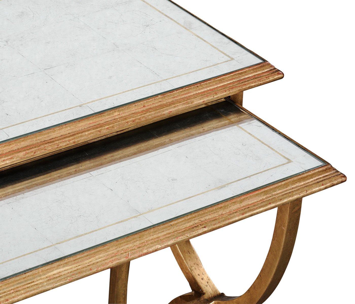 Nest of Tables Horseshoe - Gilded
