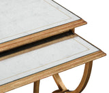 Nest of Tables Horseshoe - Gilded