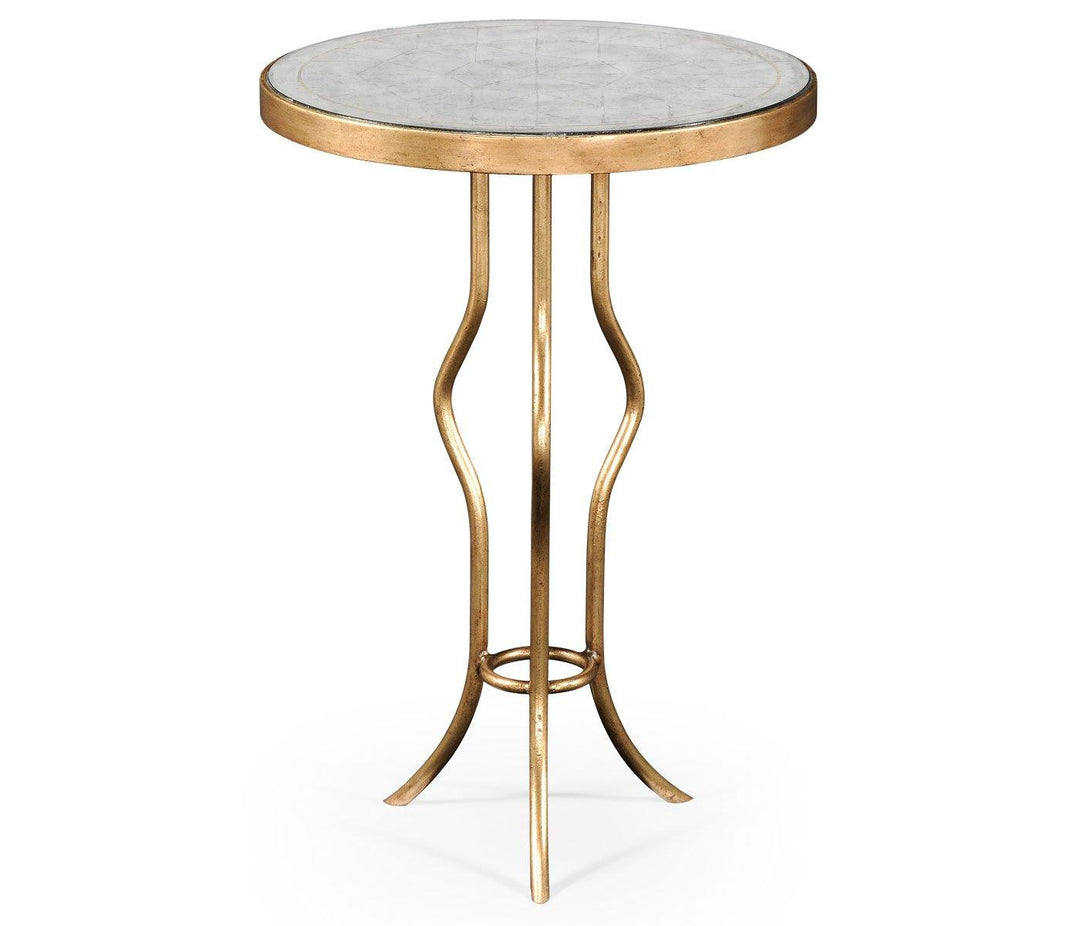 Round Accent Table Contemporary