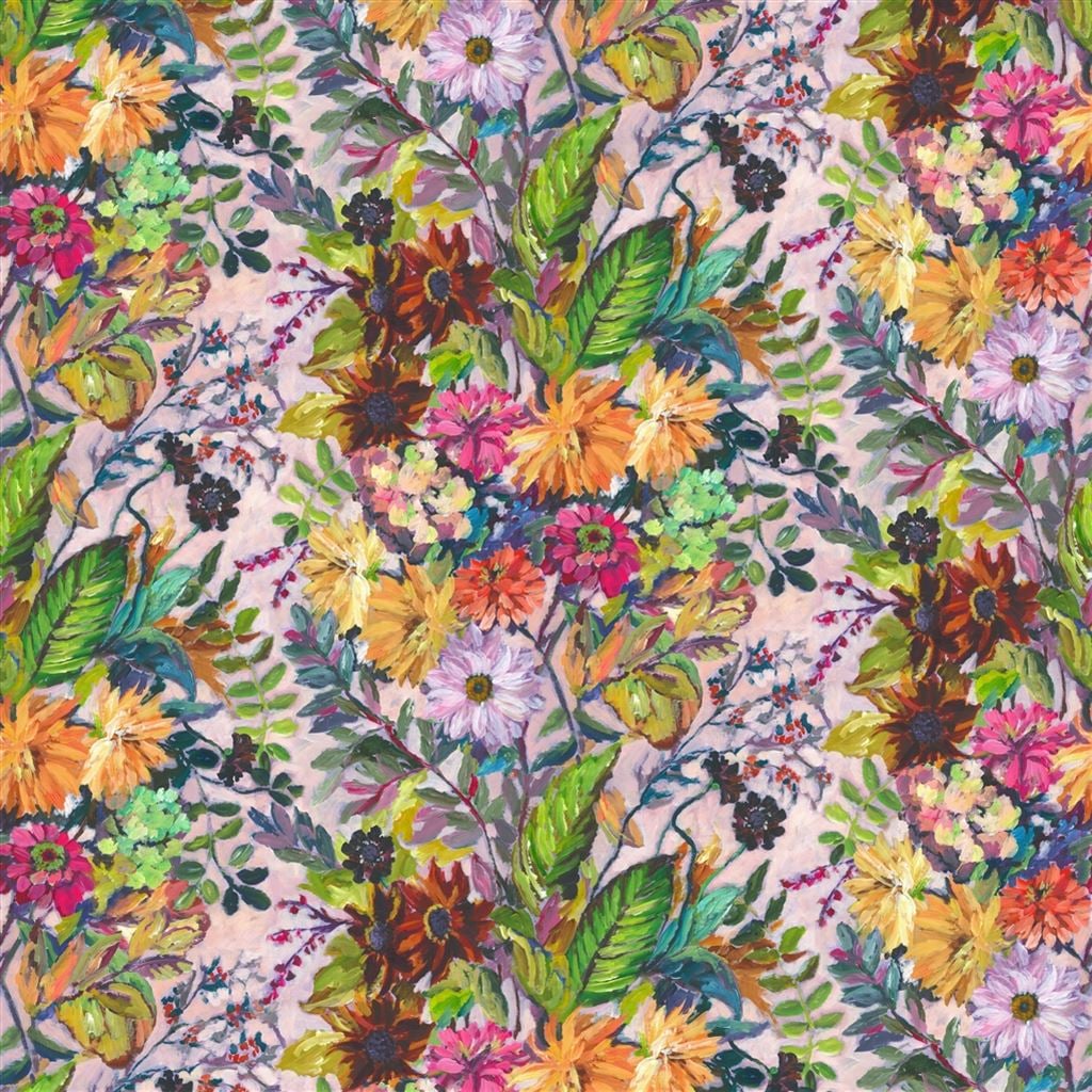Glynde Coral — Designers Guild tyg