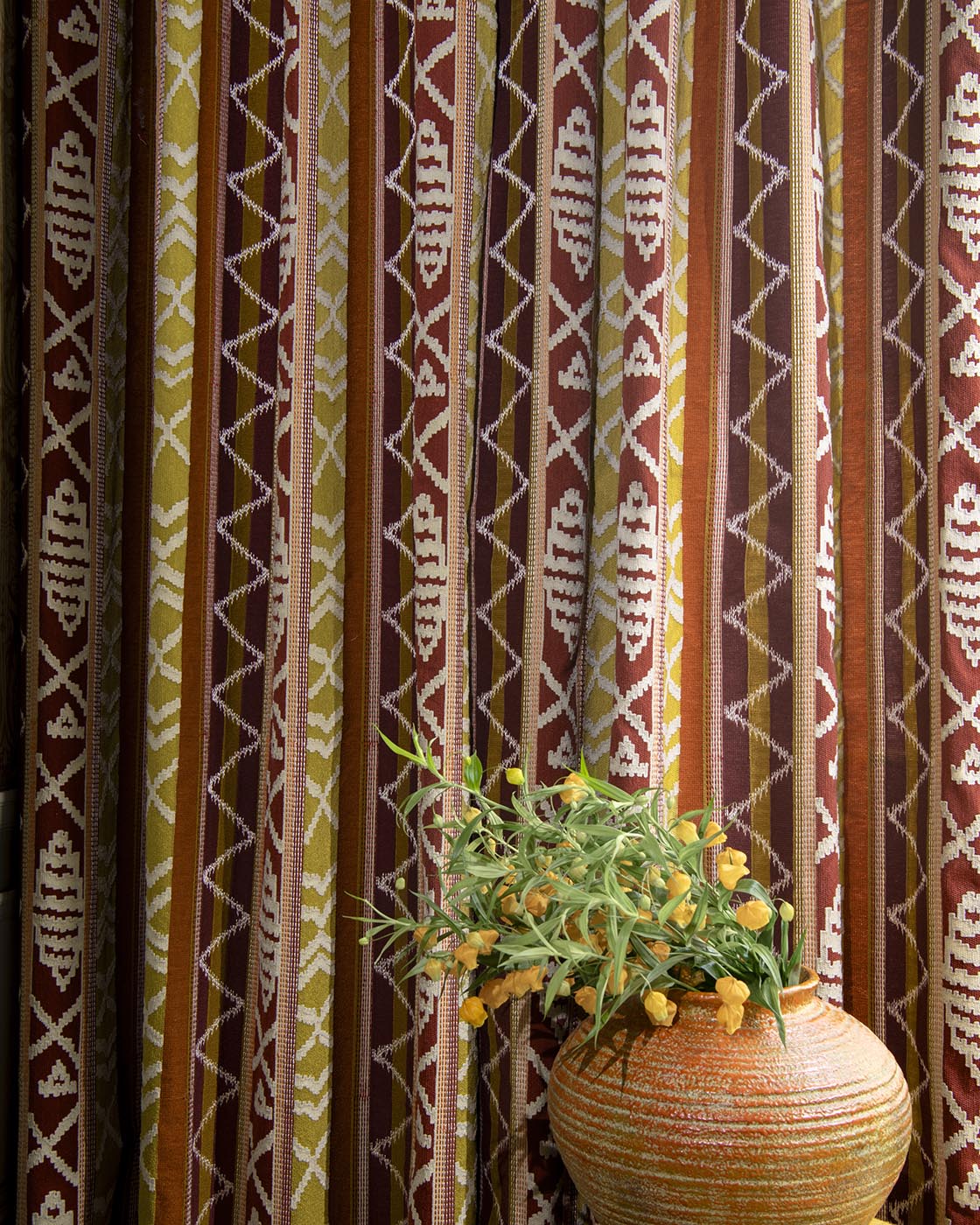Gobi room setting — Pierre Frey fabric