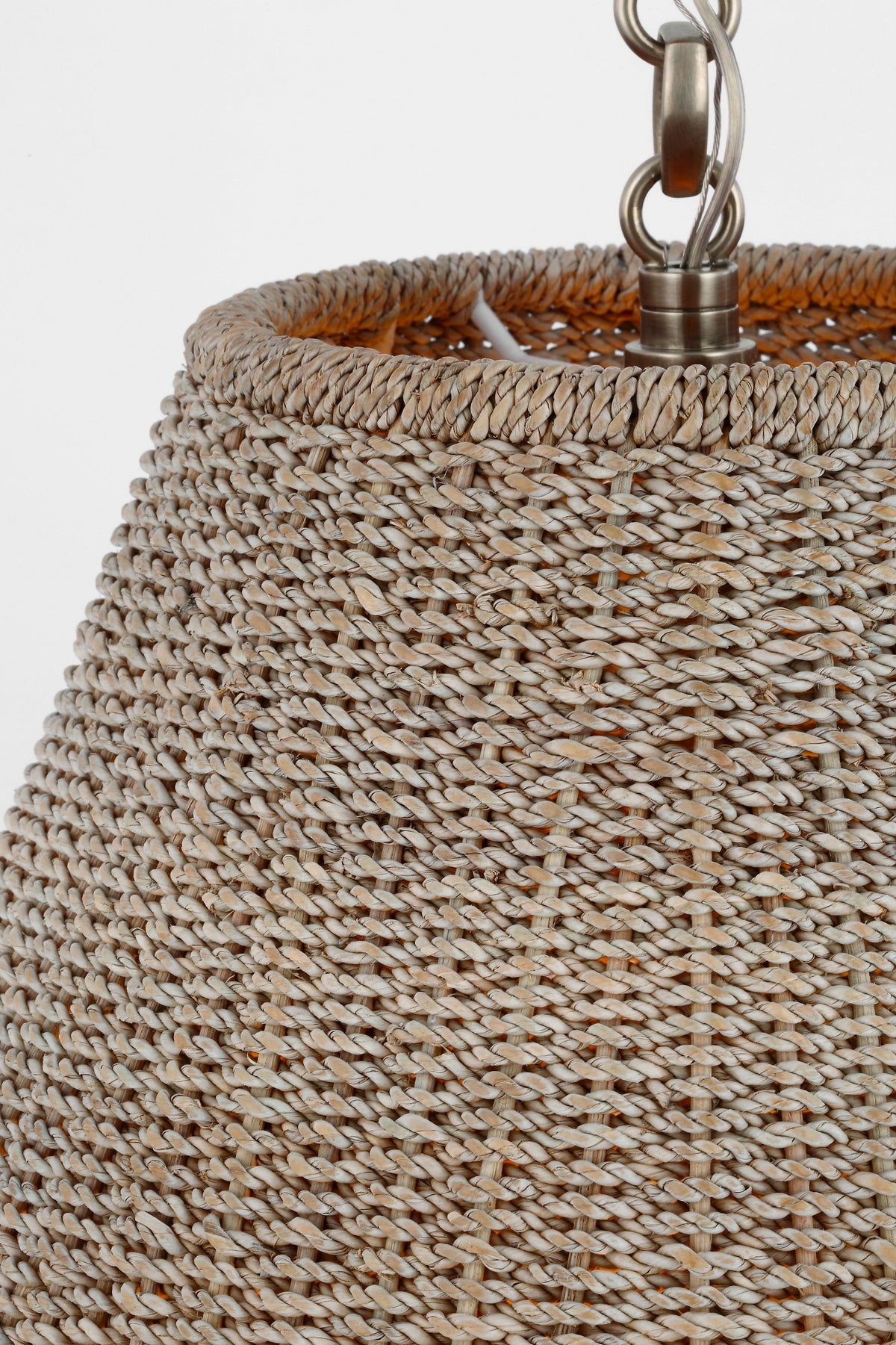 Goodman Large Hanging Lamp -riippuvalaisin — Thomas O'Brien for Visual Comfort & Co. yksityiskohta