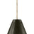 Hand-Rubbed Antique Brass with Bronze Shade