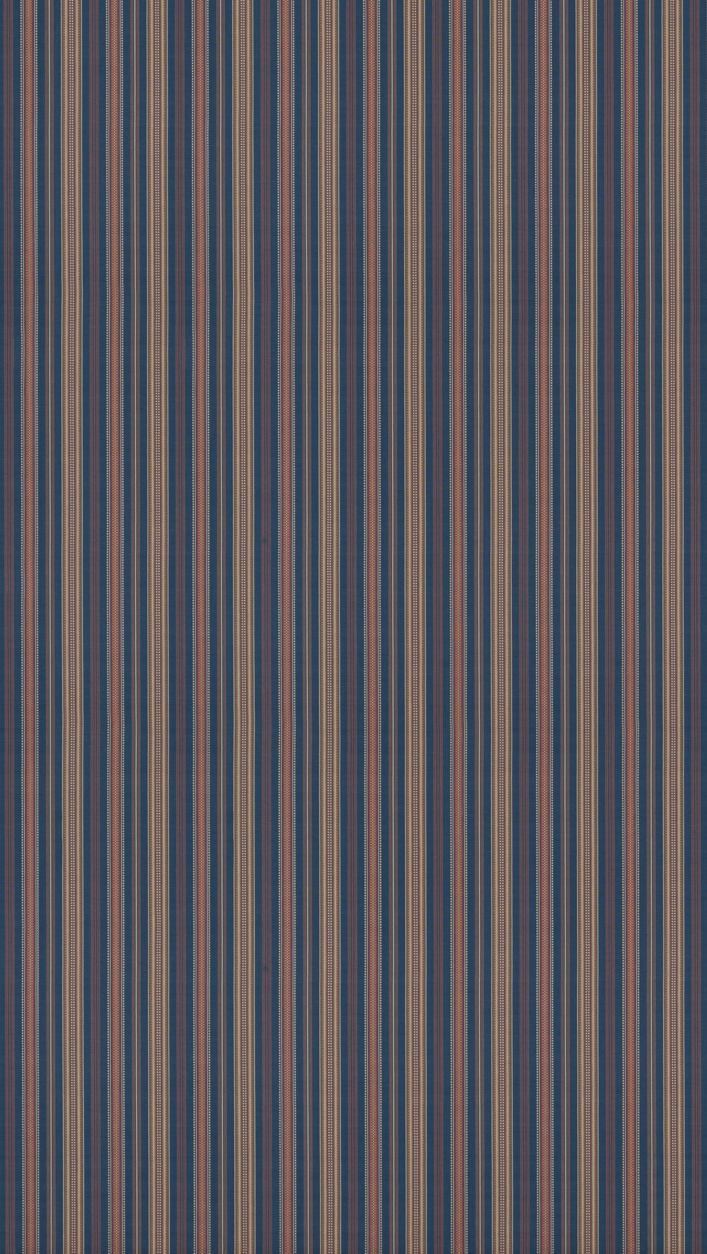 Penny Stripe Tyg – Indigo