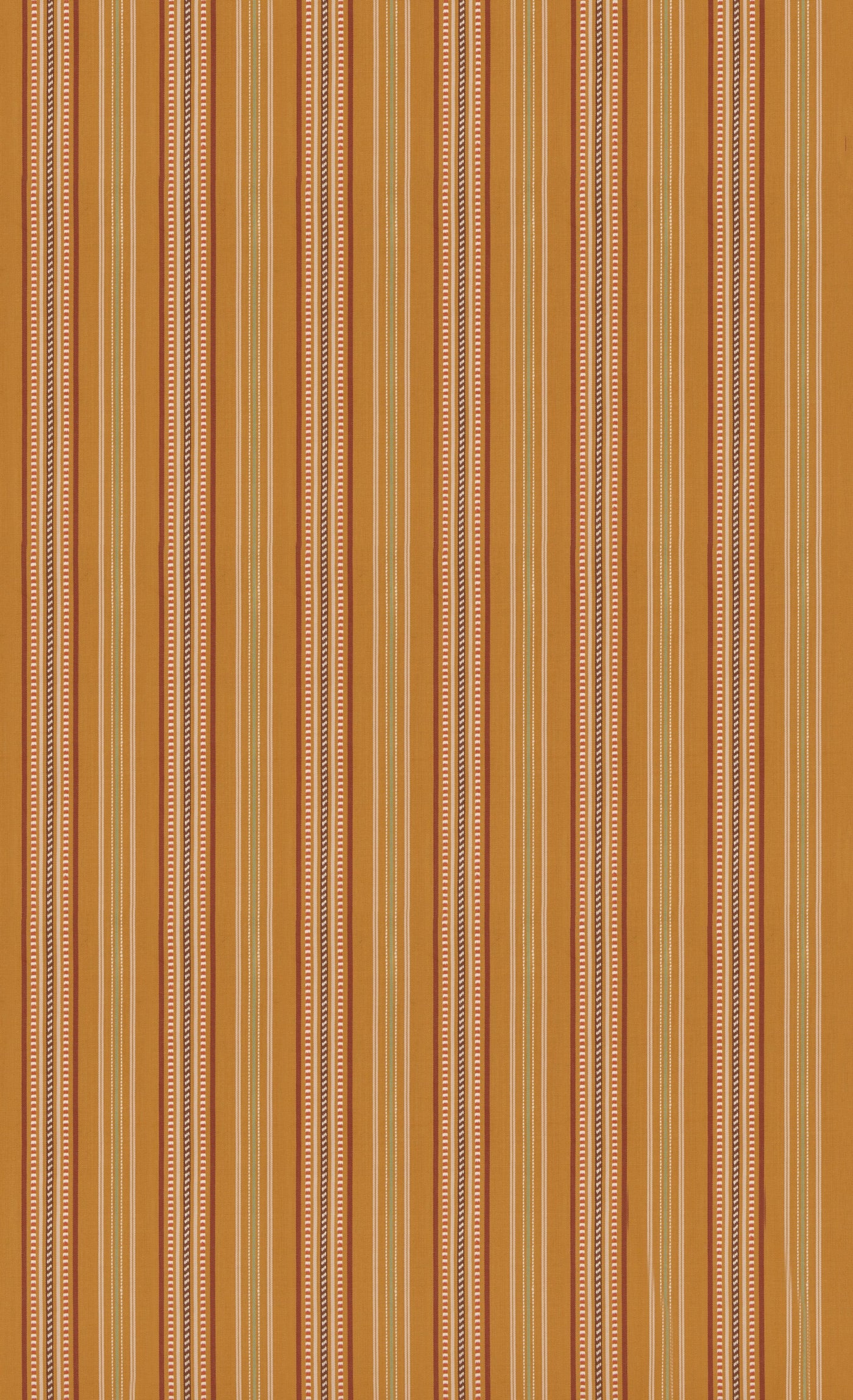 Rufus Stripe Tyg – Ochre