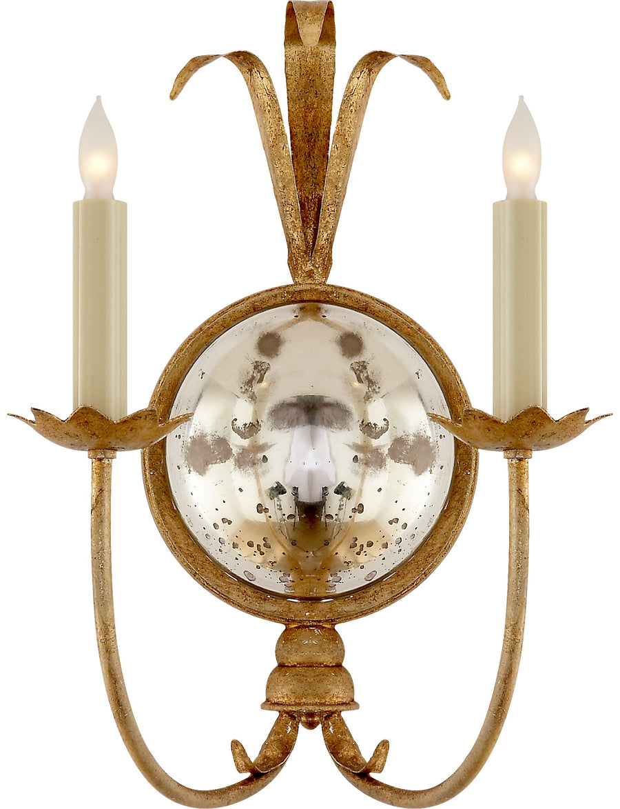 Gramercy Double Vägglampa — Chapman & Myers for Visual Comfort & Co.