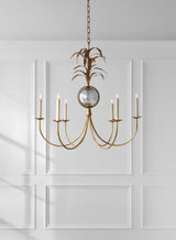 Gramercy Medium Chandelier — Chapman & Myers for Visual Comfort & Co. room setting