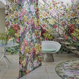 Grandiflora Rose Tyg — Designers Guild i miljö