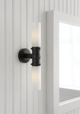 Graydon Double Vägglampa — Thomas O'Brien for Visual Comfort & Co. miljöbild