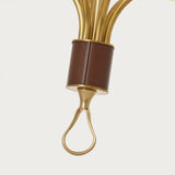 Griffin Large Staggered Tail Takkrona — Amber Lewis for Visual Comfort & Co. detaljbild