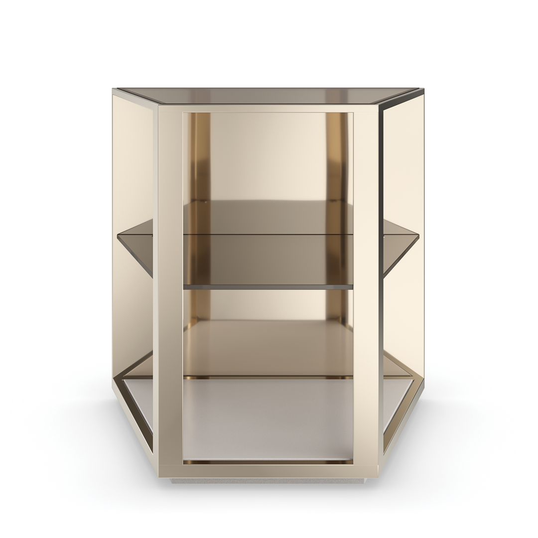 Refraction End Table - Caracole