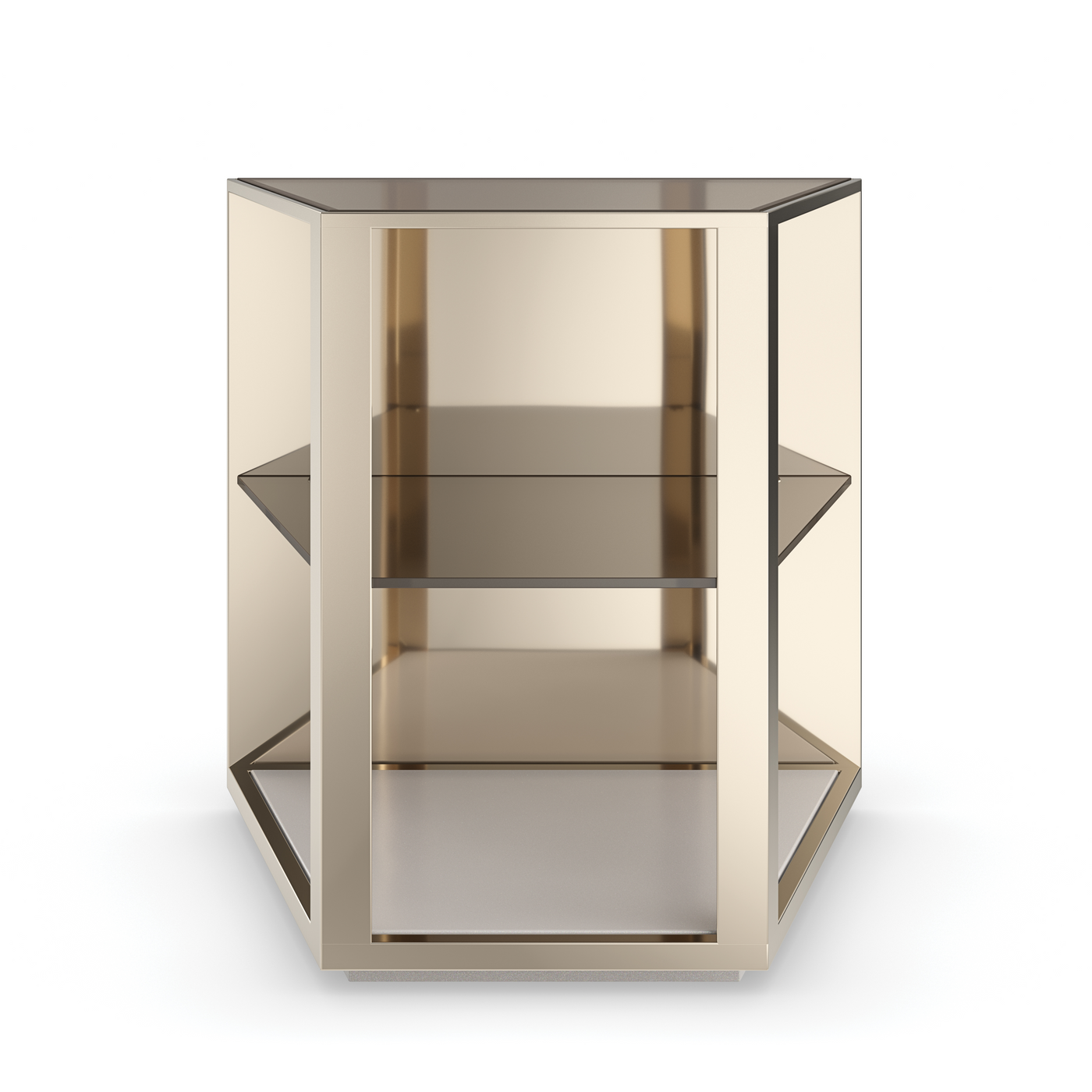 Refraction End Table - Caracole