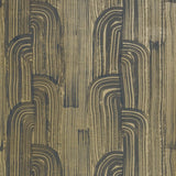 Crescent Ebony/Gold — Kelly Wearstler tapet