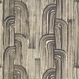 Crescent Ebony/Cream — Kelly Wearstler tapet