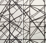 Channels Ebony/Ivory — Kelly Wearstler tapet