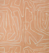 Graffito Salmon/Cream — Kelly Wearstler tapet