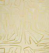 Graffito Ivory/Gold — Kelly Wearstler tapet