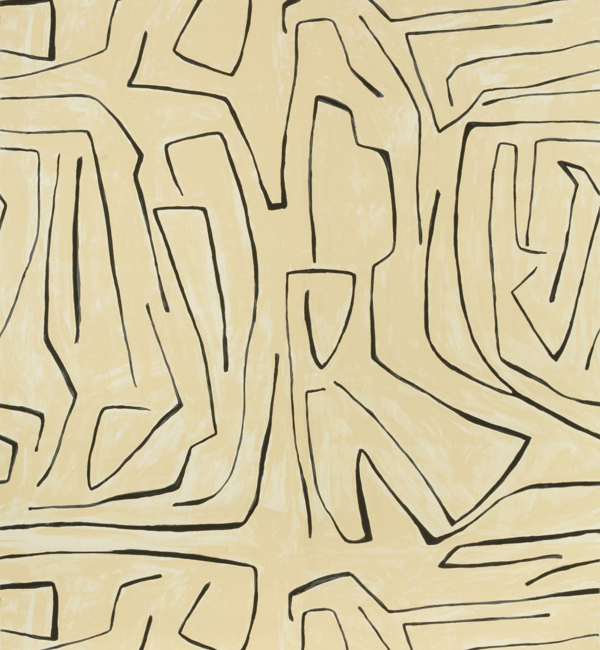 Graffito Linen/Onyx — Kelly Wearstler tapet