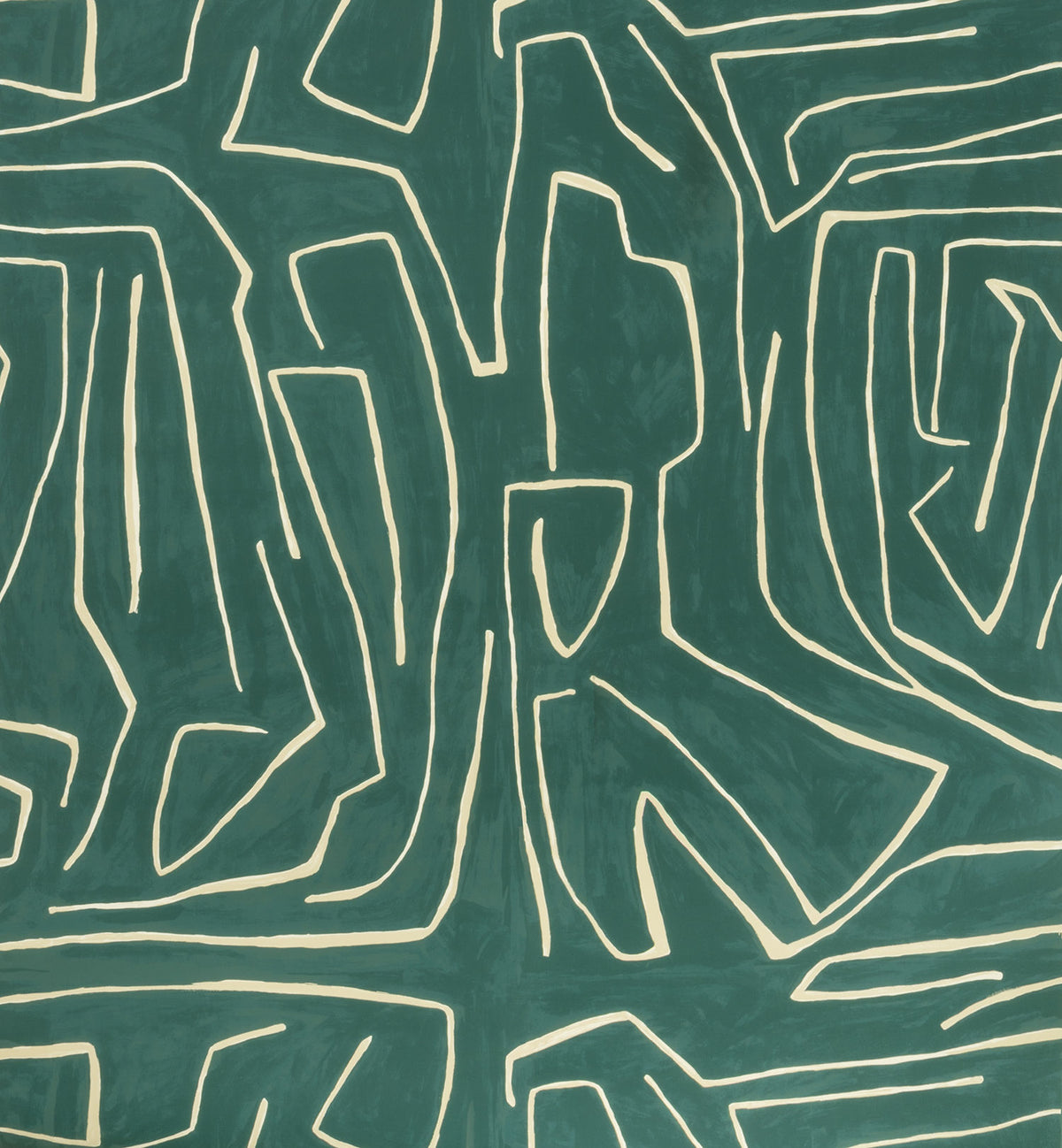 Graffito Teal/Pearl — Kelly Wearstler tapet
