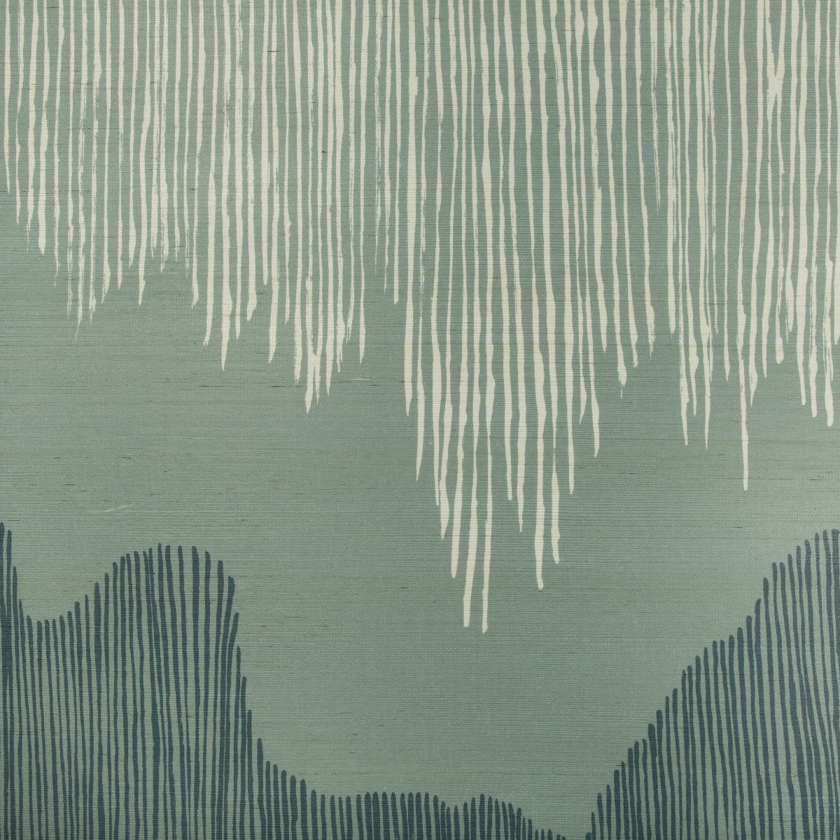 Cascadia Teal — Kelly Wearstler tapet