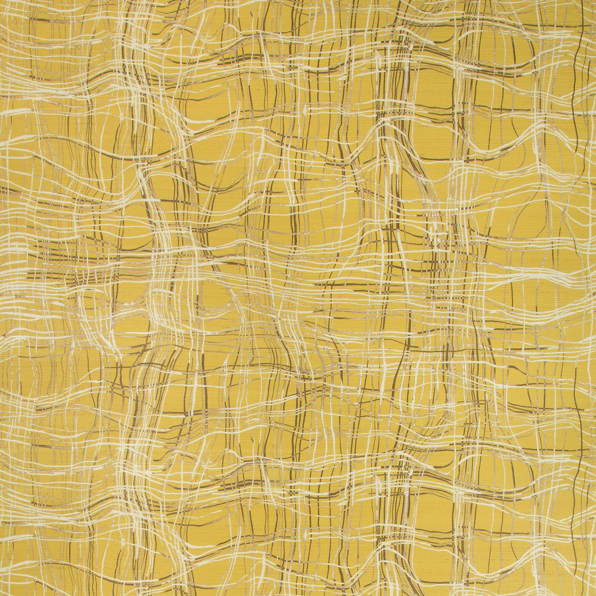 Entangle Mustard — Kelly Wearstler tapet