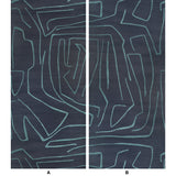 Graffito II Navy — Kelly Wearstler tapet