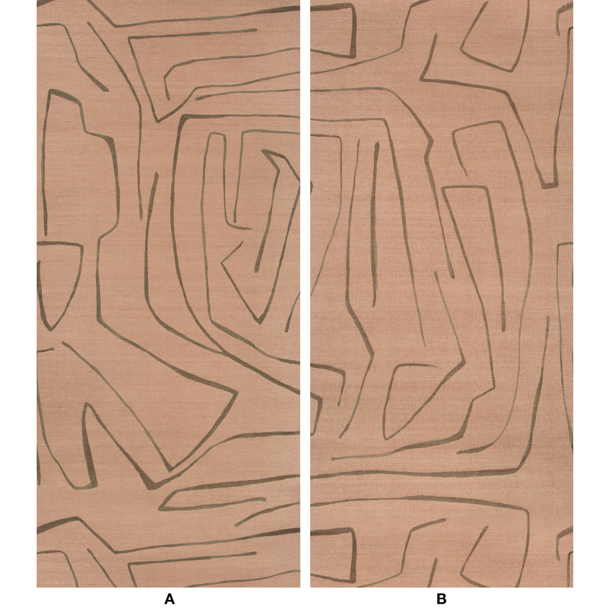 Graffito II Rosa — Kelly Wearstler tapet