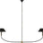 Bronze and Hand-Rubbed Antique Brass with Bronze Shade