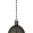 Bronze and Hand-Rubbed Antique Brass with White Glass
