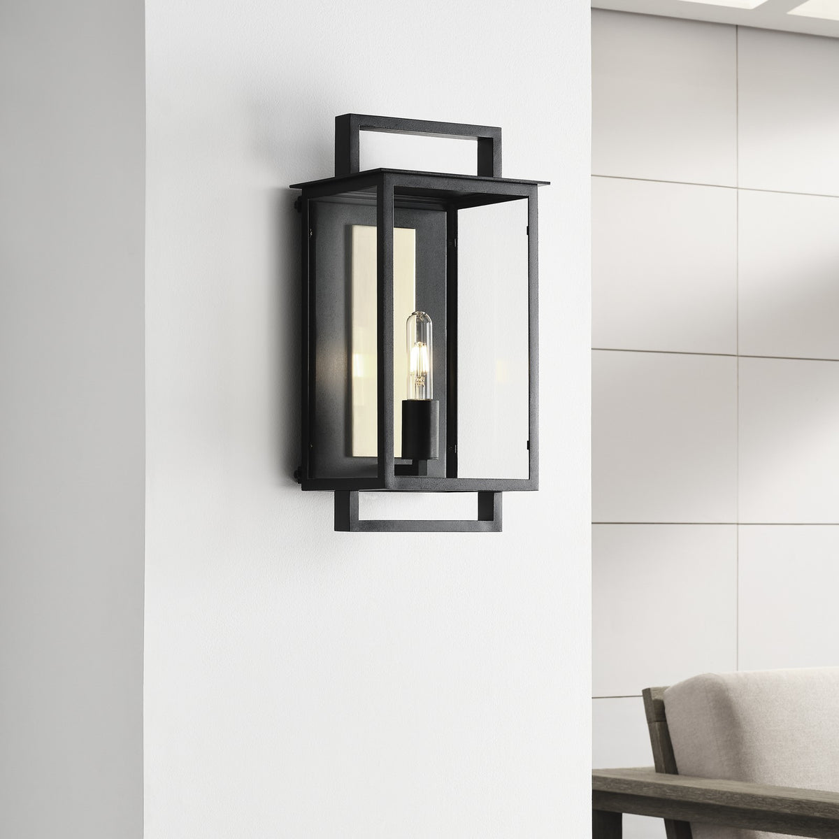 Halle Medium Wall Outdoor Light — Ian K. Fowler for Visual Comfort & Co. detail image