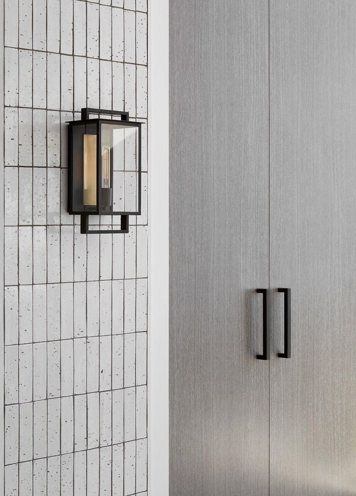 Halle Medium Wall Outdoor Light — Ian K. Fowler for Visual Comfort & Co. room setting