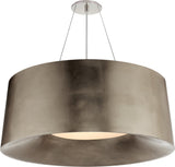 Halo Medium Taklampa Burnished Silver Leaf