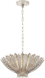 Hampton Small Takkrona Burnished Silver Leaf