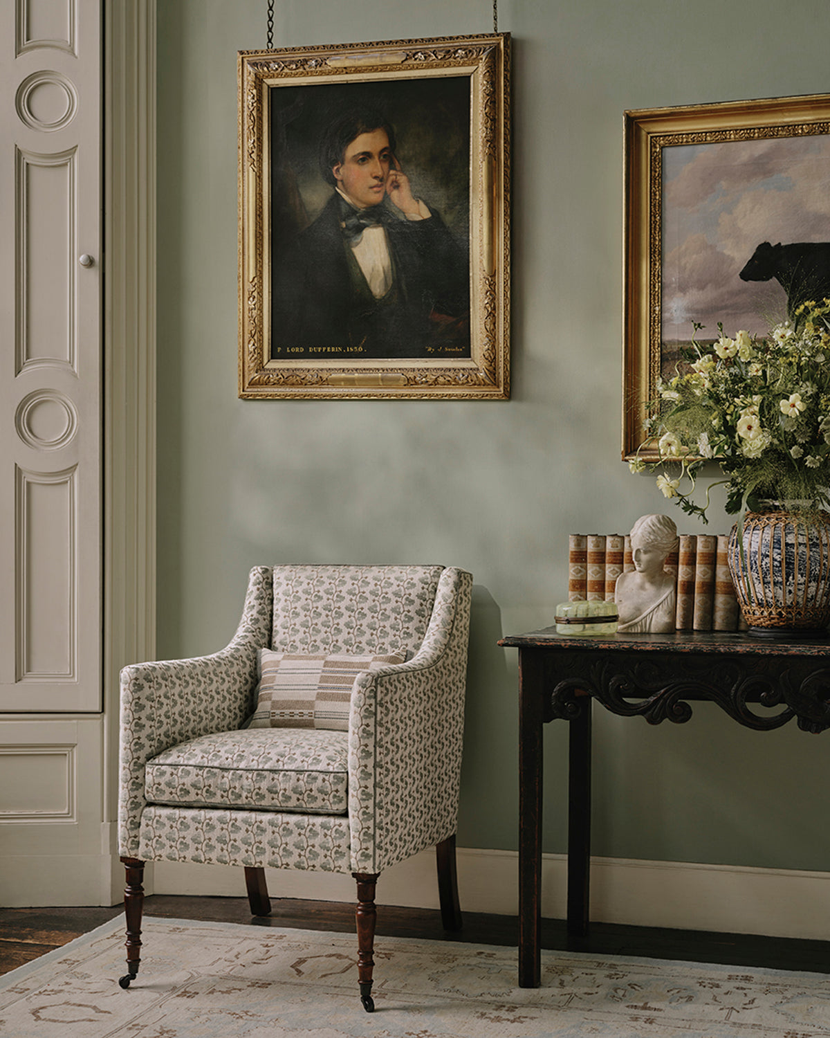Hazebrook miljöbild — Colefax & Fowler tyg