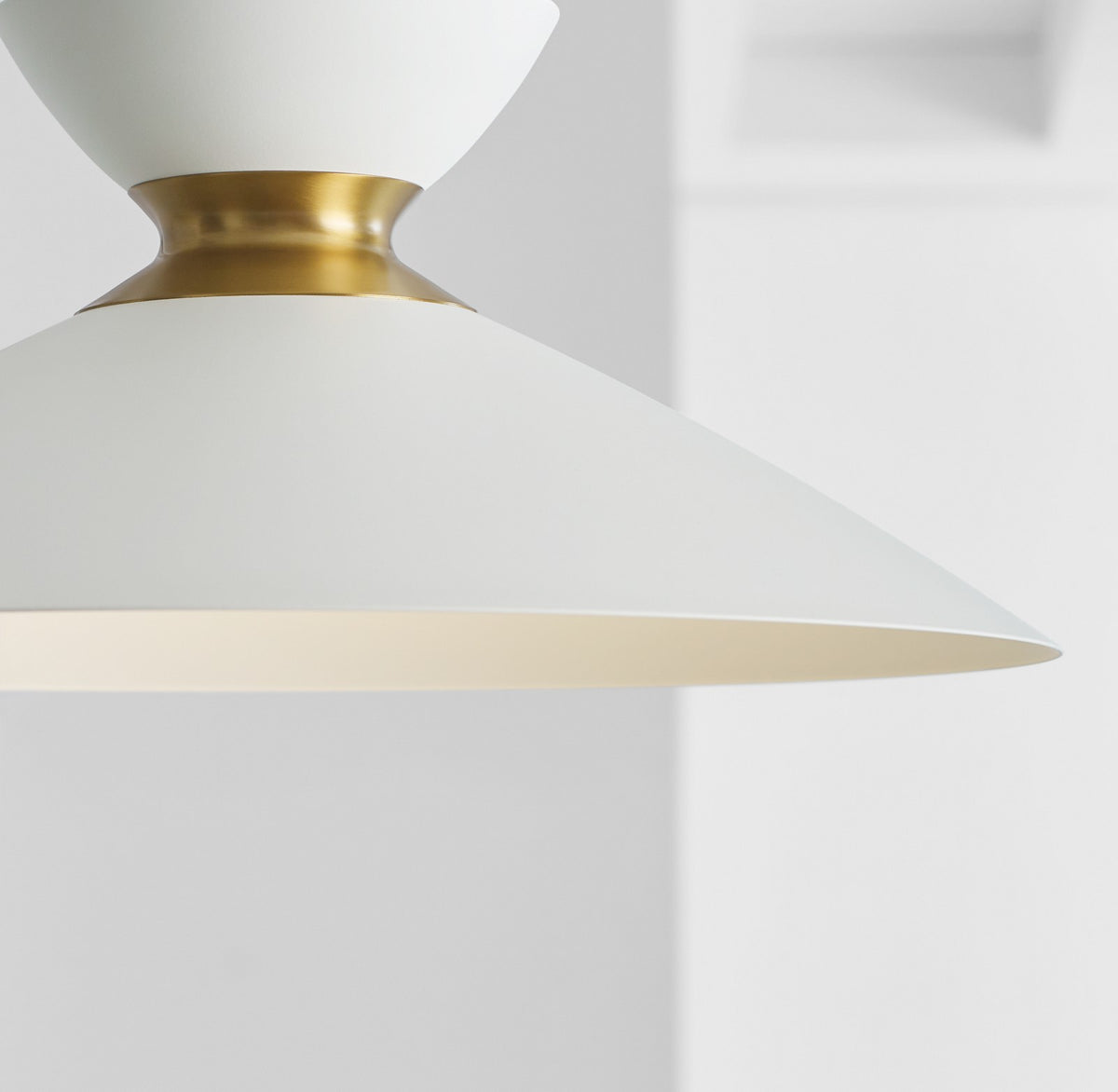 Heath Wide Takpendel — Ellen DeGeneres for Visual Comfort & Co. detaljbild