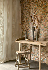Ichika room setting — Pierre Frey wallpaper