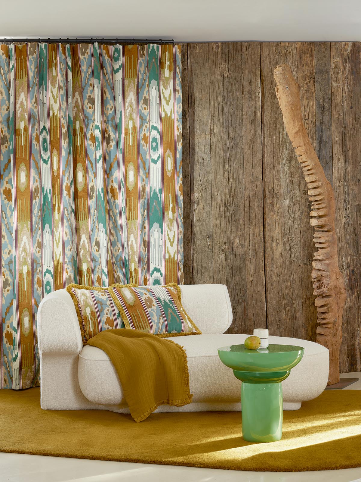 Ikati room setting — Pierre Frey fabric