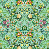 Ikebana Damask Aqua — Designers Guild tapet