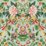 Ikebana Damask Aqua — Designers Guild tapet