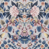 Ikebana Damask Slate Blue — Designers Guild tapet