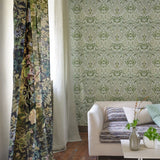 Ikebana Velvet Tyg — Designers Guild i miljö