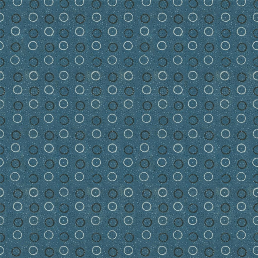 Indigo Circles Tyg
