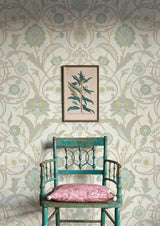 Ipek Damask Ceramic — Lewis & Wood tapet
