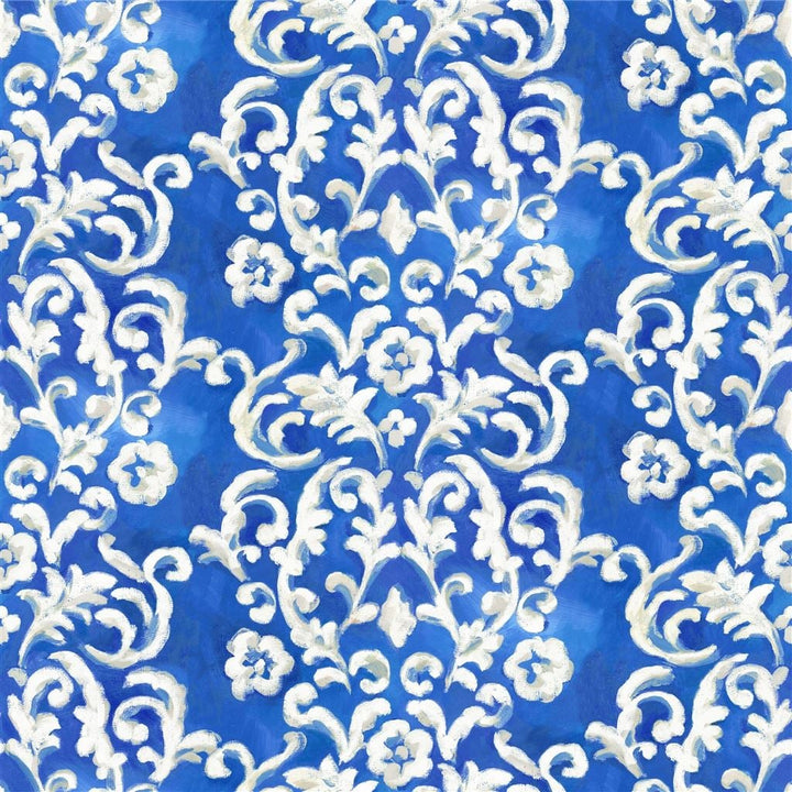 Isolotto Cobalt — Designers Guild tapet