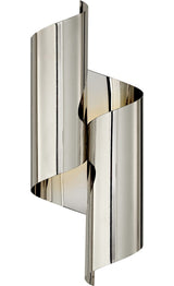 Iva Medium Wrapped Vägglampa Polished Nickel