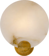 Iveala Single Vägglampa Antique-Burnished Brass