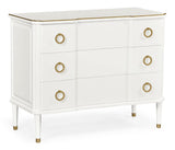 Chest of 3 Drawers Painted Ivory