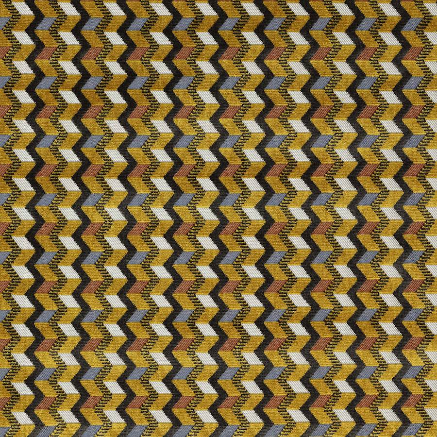 Peli Yellow/Grey — Jane Churchill tyg