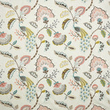 Jaipur Peacock Aqua/Pink — Jane Churchill tyg