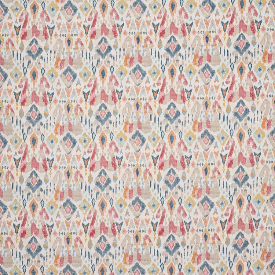 Jaru Red/Multi — Jane Churchill tyg